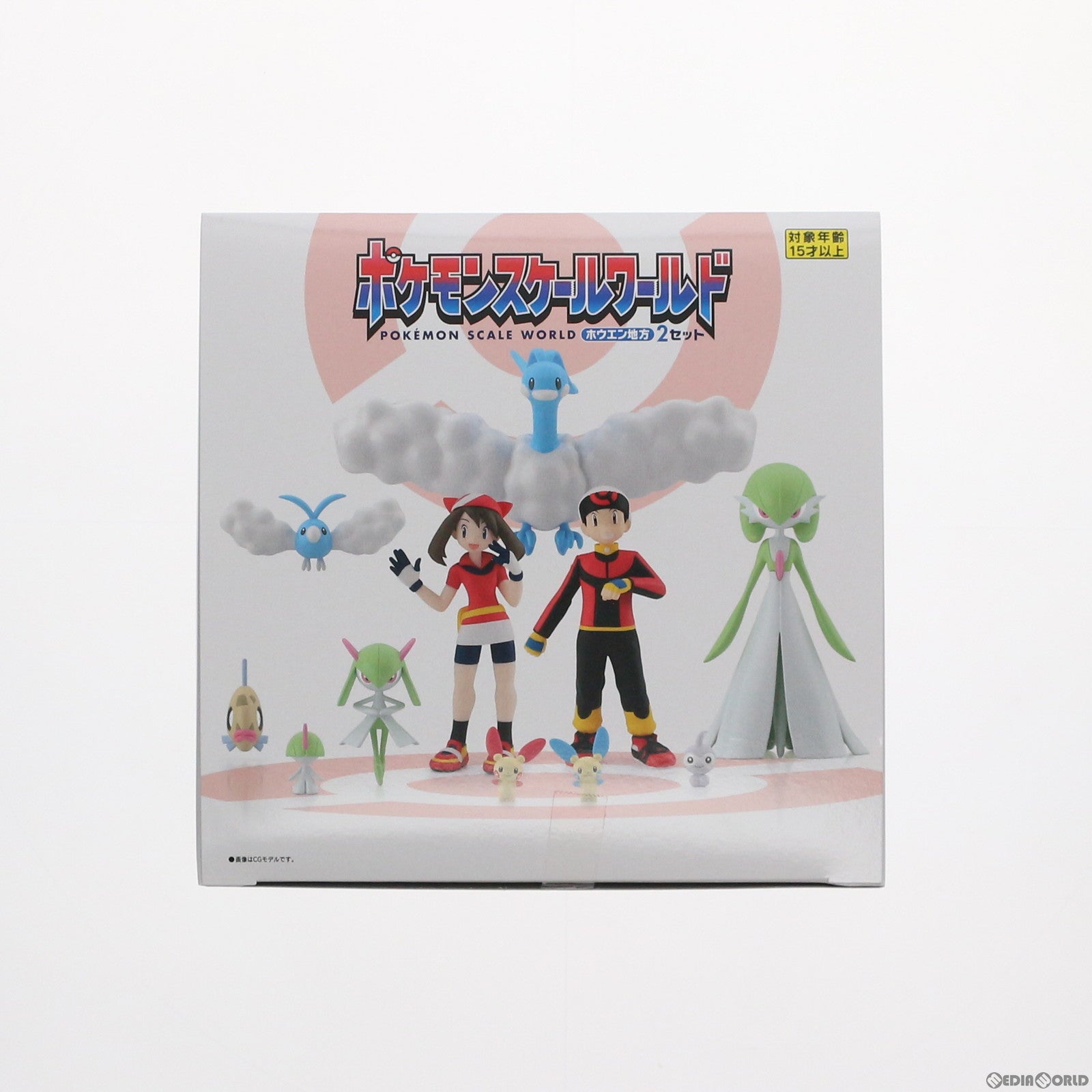 【中古即納】[FIG] (食玩) ポケモンスケールワールド ホウエン地方2 セット ポケットモンスター 1/20 完成品 フィギュア バンダイ(20210830)