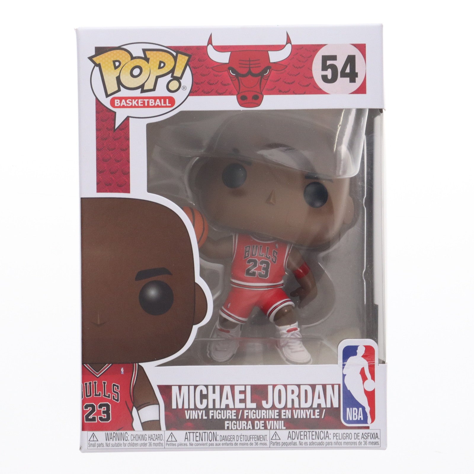 【中古即納】[FIG] POP! BASKETBALL 54 マイケル・ジョーダン NBA 完成品 フィギュア FUNKO(ファンコ)(20191231)