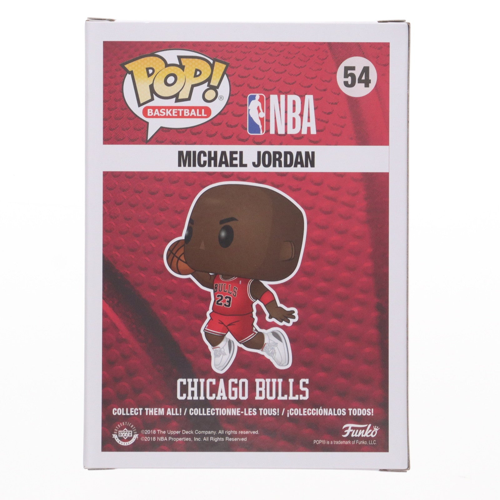 【中古即納】[FIG] POP! BASKETBALL 54 マイケル・ジョーダン NBA 完成品 フィギュア FUNKO(ファンコ)(20191231)