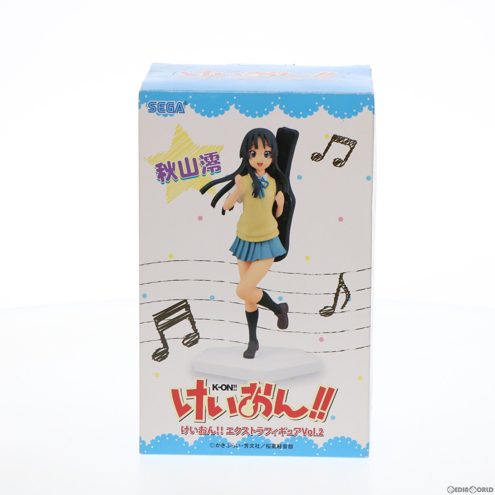 【中古即納】[FIG] 秋山澪(あきやまみお) けいおん!! エクストラフィギュア Vol.2 プライズ(23050) セガ(20111031)