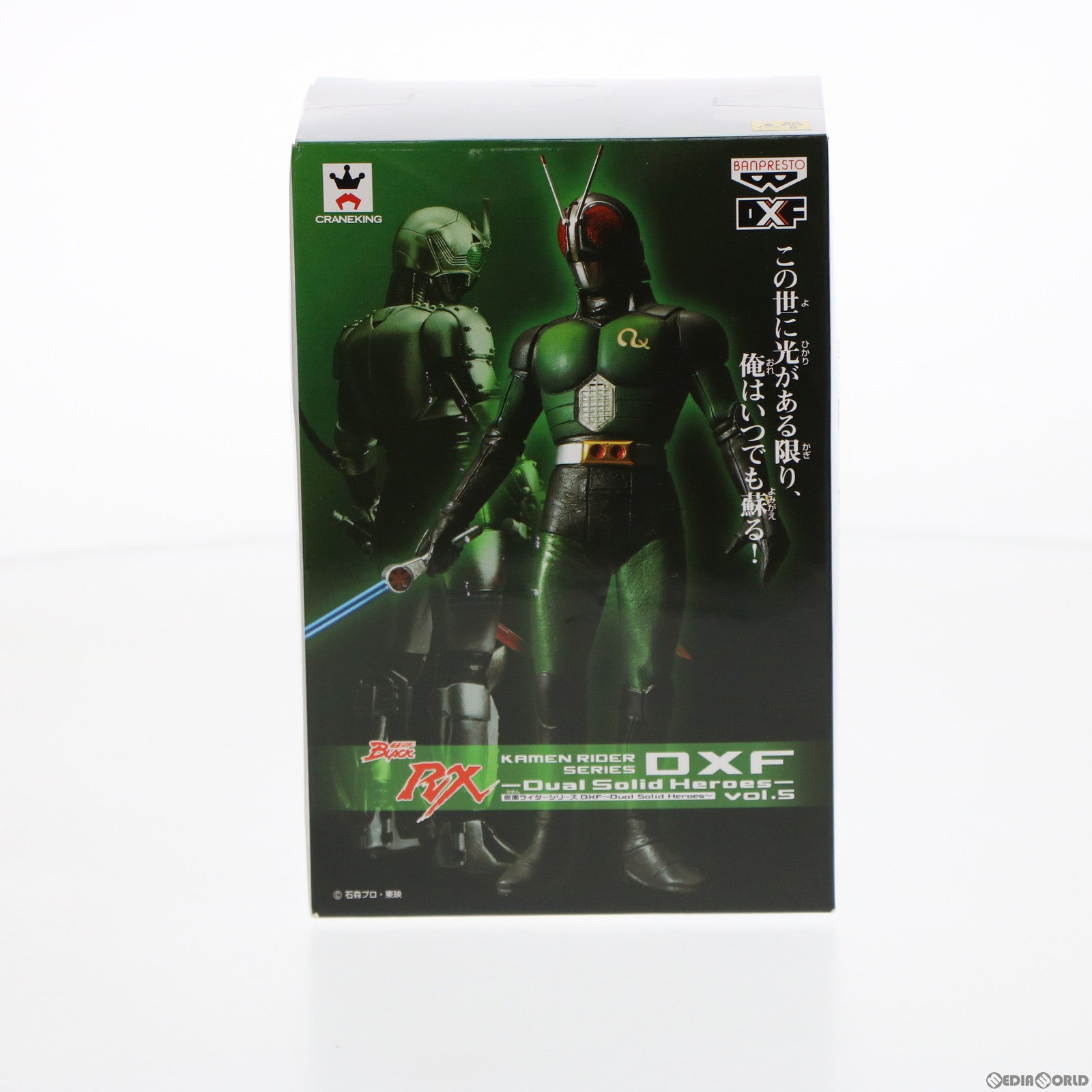 【中古即納】[FIG] 仮面ライダーBLACK RX 仮面ライダーシリーズ DXF～Dual Solid Heroes～vol.5 フィギュア プライズ(48325) バンプレスト(20130320)
