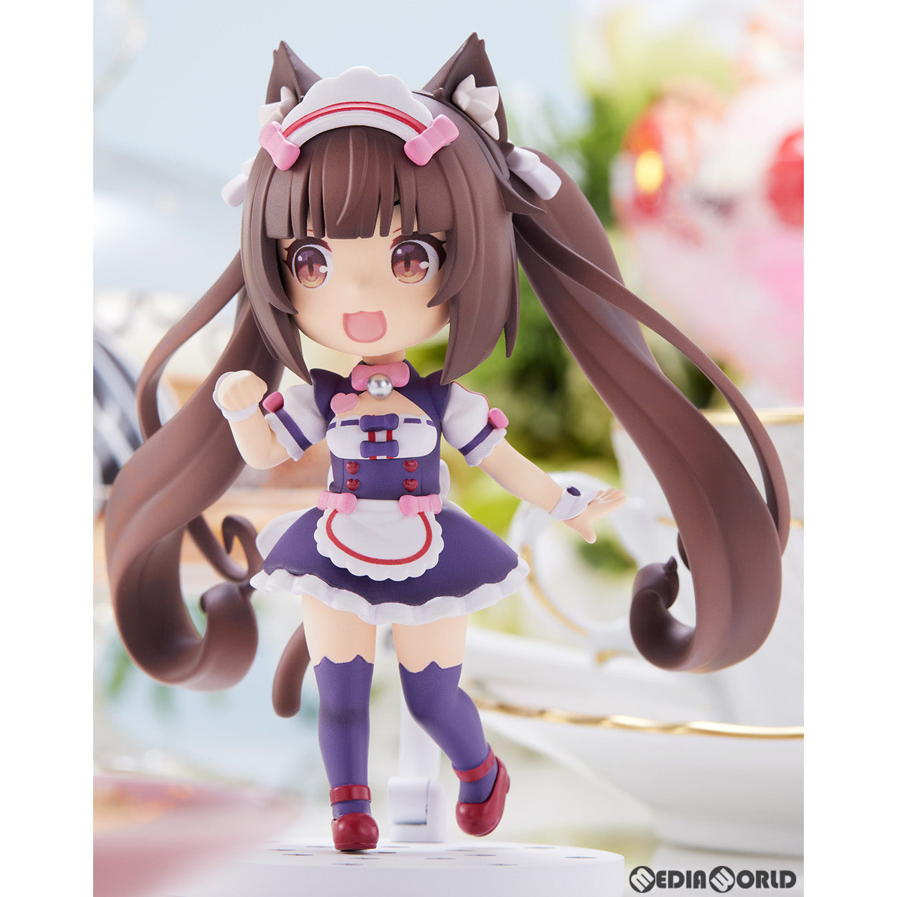 【新品即納】[FIG] (再販) ミニフィギュア100! ショコラ ネコぱら 完成品 フィギュア(PF192) PLUM(プラム) (20240831)