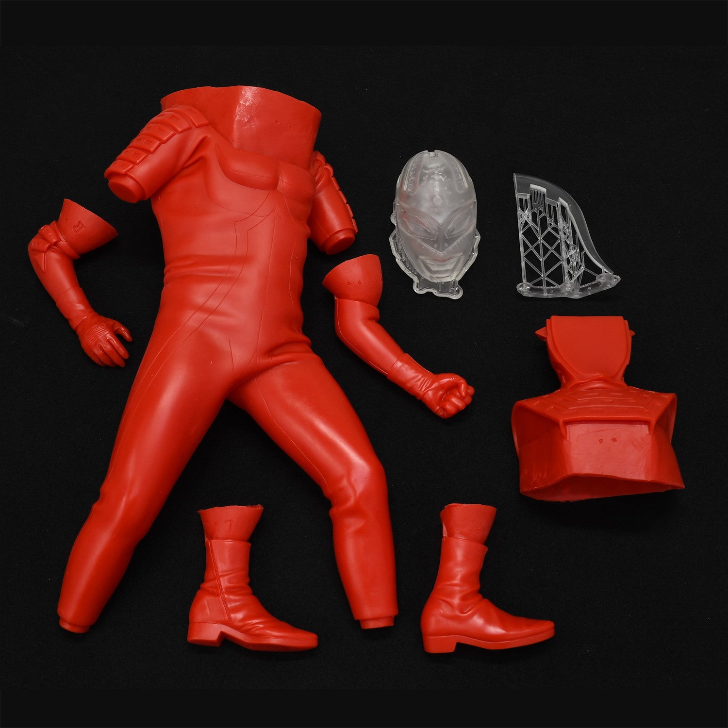 【中古即納】[SFT] ウルトラセブン メガソフビキット 復刻版 フィギュア 海洋堂高知(20241231)