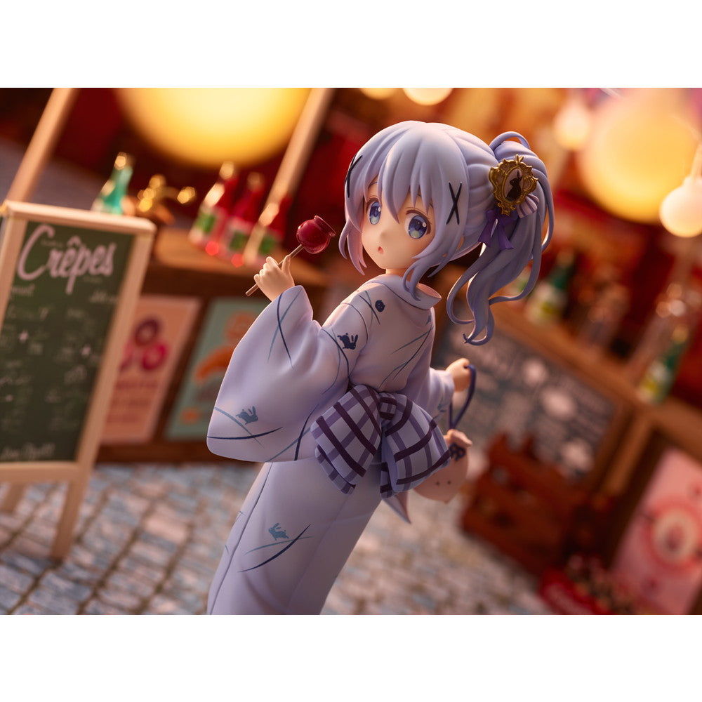 【中古即納】[FIG] (再販) チノ(Summer Festival)=Repackage Edition= ご注文はうさぎですか～ BLOOM(ブルーム) 1/7 完成品 フィギュア(PF203) PLUM(プラム)(20241031)