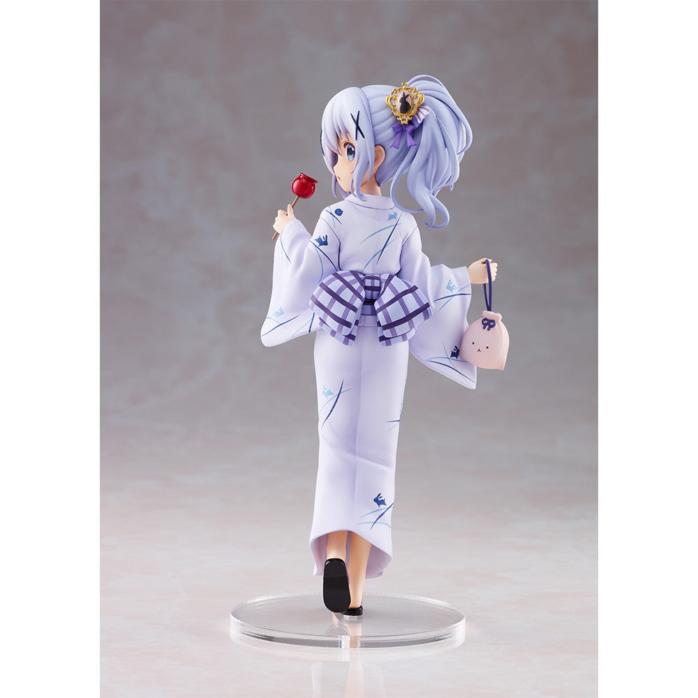【中古即納】[FIG] (再販) チノ(Summer Festival)=Repackage Edition= ご注文はうさぎですか～ BLOOM(ブルーム) 1/7 完成品 フィギュア(PF203) PLUM(プラム)(20241031)