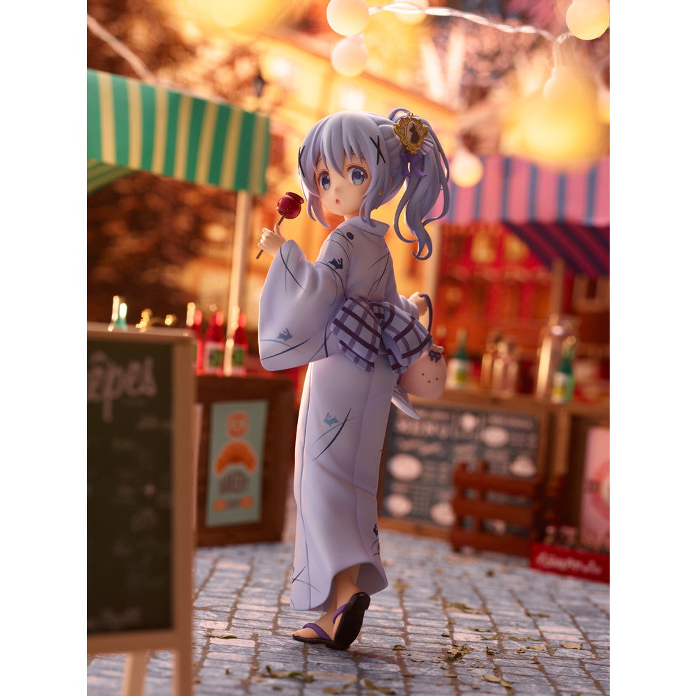 【中古即納】[FIG] (再販) チノ(Summer Festival)=Repackage Edition= ご注文はうさぎですか～ BLOOM(ブルーム) 1/7 完成品 フィギュア(PF203) PLUM(プラム)(20241031)