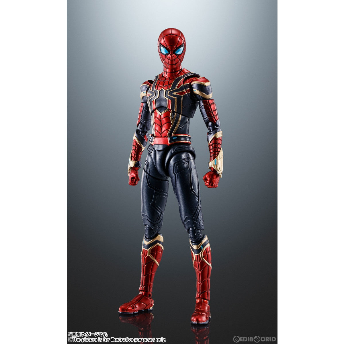 【中古即納】[FIG] S.H.Figuarts(フィギュアーツ) アイアン・スパイダー(スパイダーマン:ノー・ウェイ・ホーム) 完成品 可動フィギュア バンダイスピリッツ(20220827)