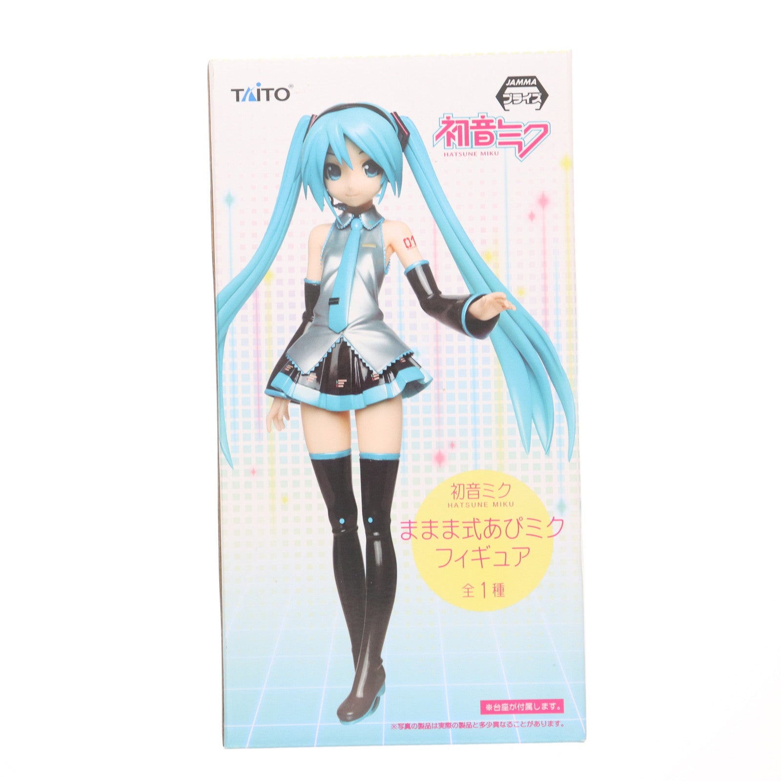 【中古即納】[FIG] 初音ミク ままま式あぴミク フィギュア キャラクター・ボーカル・シリーズ01 初音ミク プライズ タイトー(20150610)