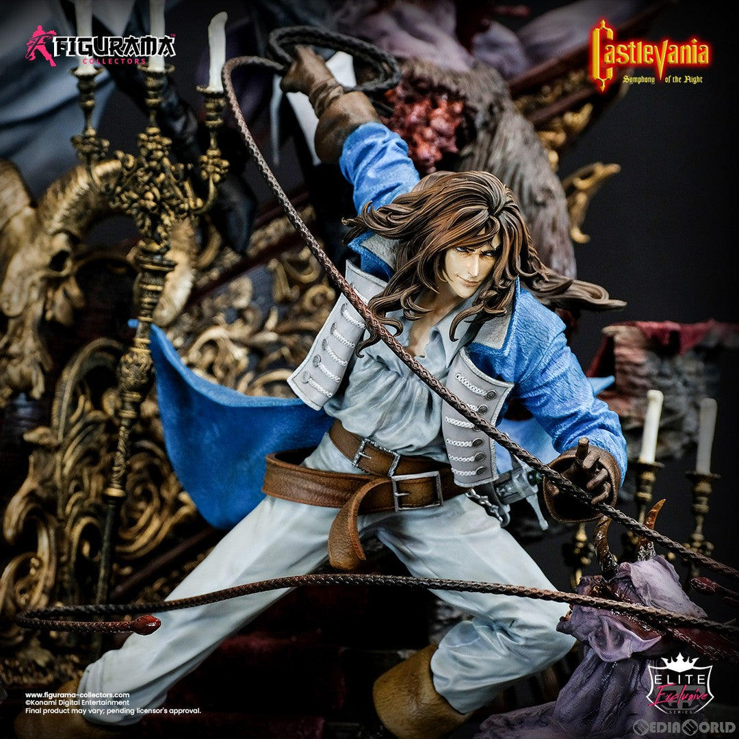 【新品即納】[FIG] A3アートプリント&証明書付属 アルカード & リヒター・ベルモンド 悪魔城ドラキュラX 月下の夜想曲 1/6 エリート スタチュー 完成品 フィギュア フィギュラマコレクターズ(20230630)