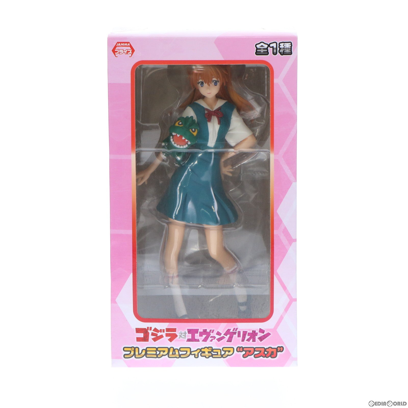 【中古即納】[FIG] アスカ ゴジラ対エヴァンゲリオン プレミアムフィギュア プライズ(1015996) セガ(20160731)