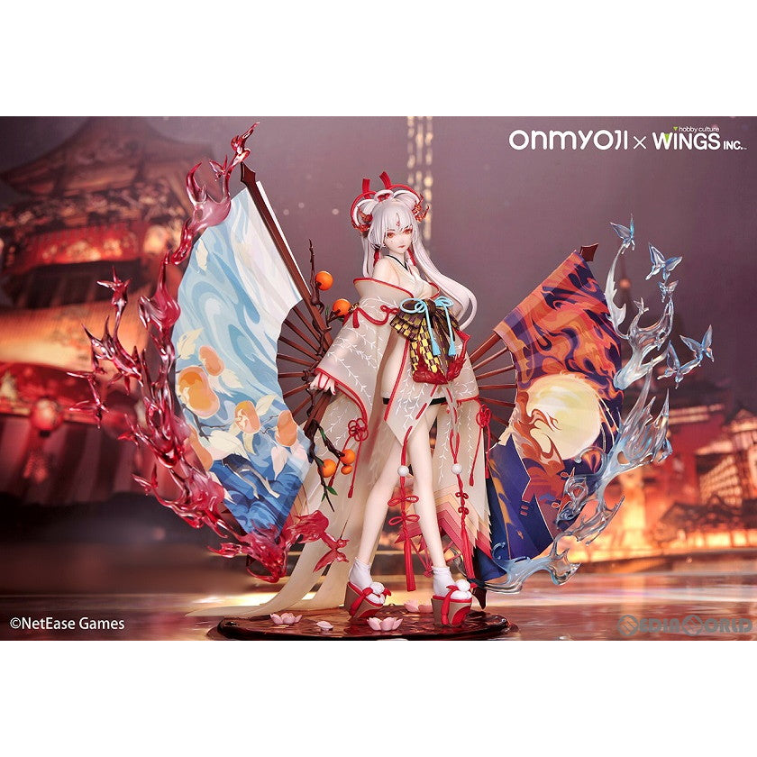 【中古即納】[FIG] 不知火(しらぬい) 夜火離歌Ver. 陰陽師 1/7 完成品 フィギュア WINGS inc.(双翼社)(20230421)