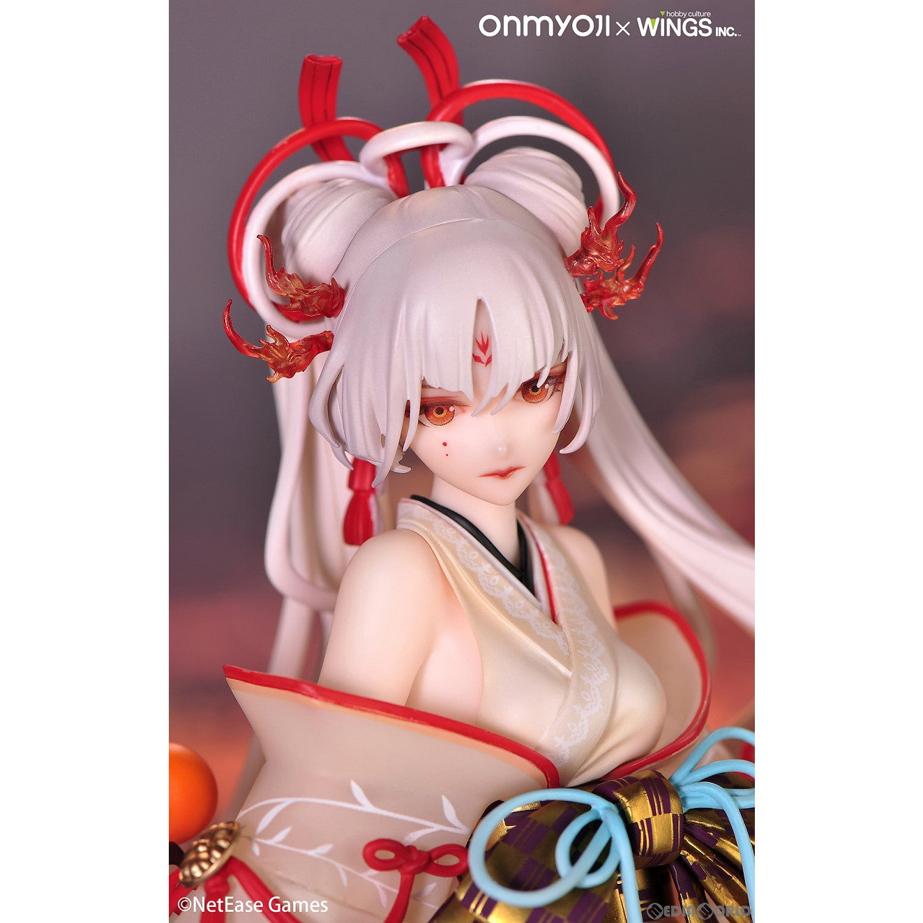 【中古即納】[FIG] 不知火(しらぬい) 夜火離歌Ver. 陰陽師 1/7 完成品 フィギュア WINGS inc.(双翼社)(20230421)