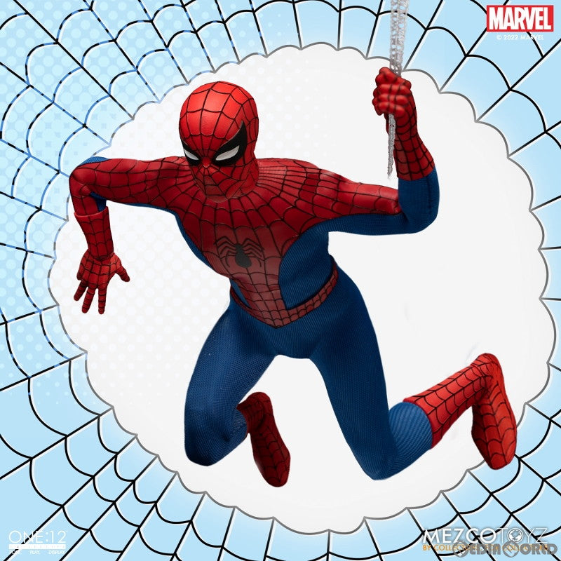【新品即納】[FIG] ワン12コレクティブ スパイダーマン The Amazing Spider-Man(ジ・アメイジング・スパイダーマン) 1/12 アクションフィギュア DX エディション メズコトイズ(20240314)