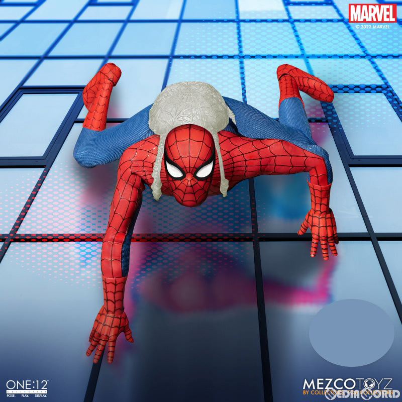 【新品即納】[FIG] ワン12コレクティブ スパイダーマン The Amazing Spider-Man(ジ・アメイジング・スパイダーマン) 1/12 アクションフィギュア DX エディション メズコトイズ(20240314)