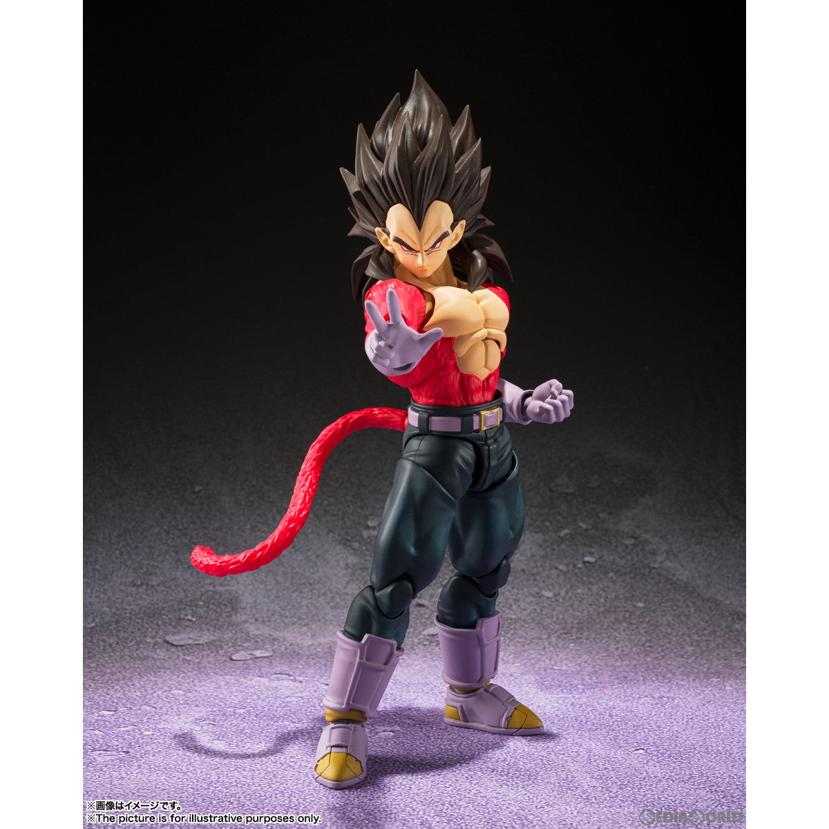 【新品即納】[FIG]S.H.Figuarts(フィギュアーツ) スーパーサイヤ人4ベジータ ドラゴンボールGT 完成品 可動フィギュア バンダイスピリッツ(20240126)