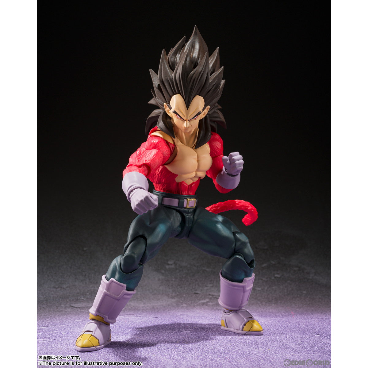 【新品即納】[FIG]S.H.Figuarts(フィギュアーツ) スーパーサイヤ人4ベジータ ドラゴンボールGT 完成品 可動フィギュア バンダイスピリッツ(20240126)