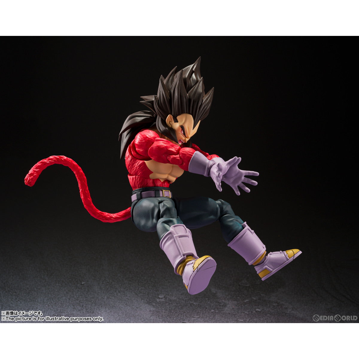 【新品即納】[FIG]S.H.Figuarts(フィギュアーツ) スーパーサイヤ人4ベジータ ドラゴンボールGT 完成品 可動フィギュア バンダイスピリッツ(20240126)