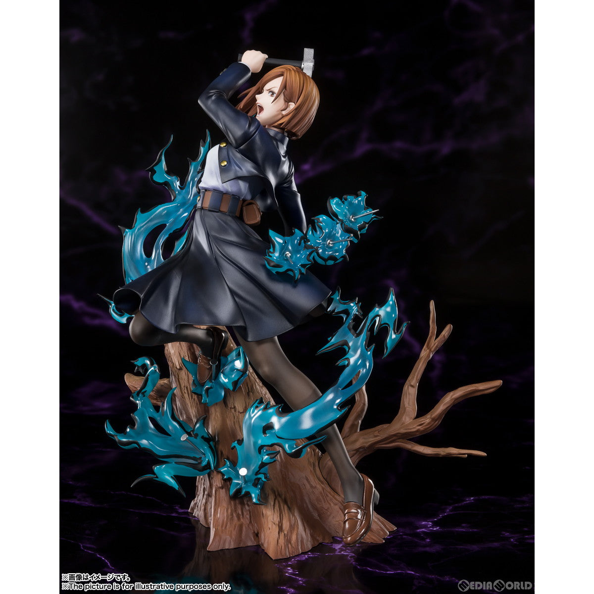 【中古即納】[FIG] フィギュアーツZERO 釘崎野薔薇(くぎさきのばら) 呪術廻戦 完成品 フィギュア バンダイスピリッツ(20221123)
