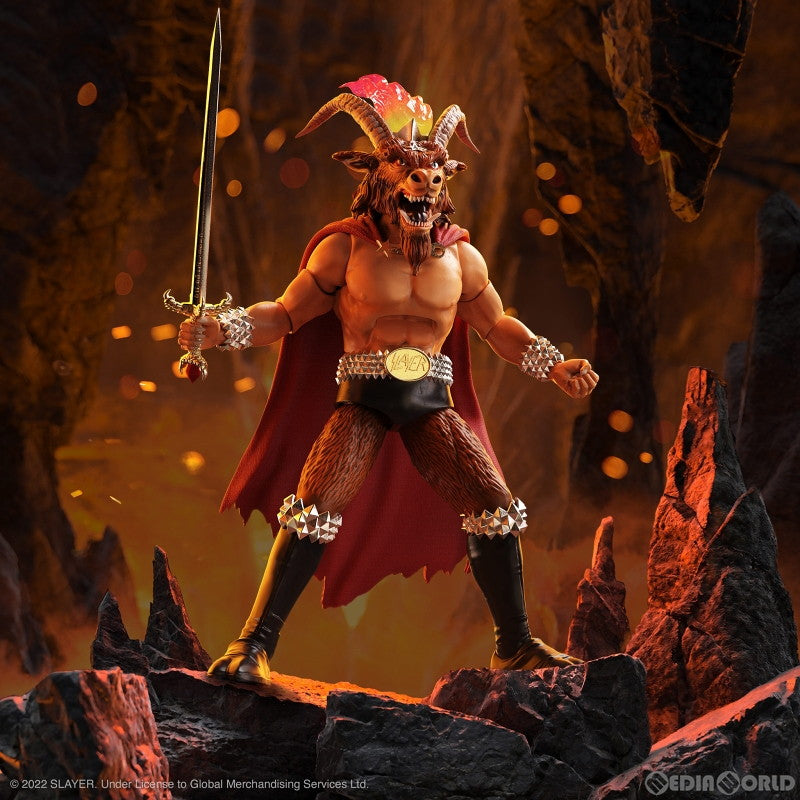 【新品即納】[FIG] SLAYER(スレイヤー) ミノタウロス ショウ・ノー・マーシー ver アルティメイト 7インチ アクションフィギュア スーパー7(20240331)