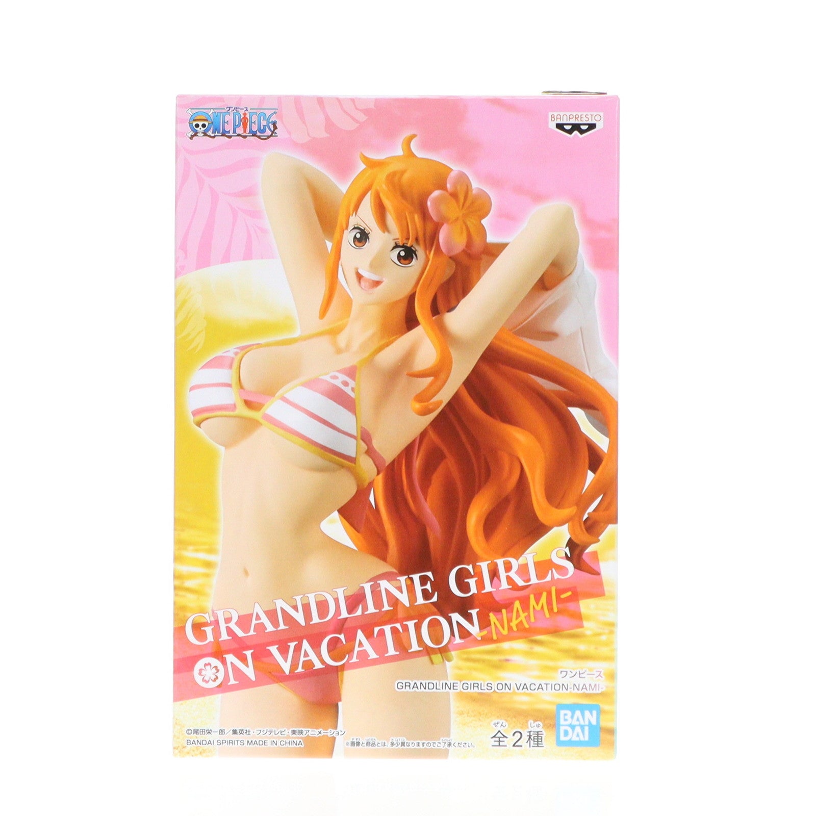 【中古即納】[FIG] ナミ B(水着ピンク) ワンピース GRANDLINE GIRLS ON VACATION-NAMI- ONE PIECE フィギュア プライズ(2562857) バンプレスト(20220531)