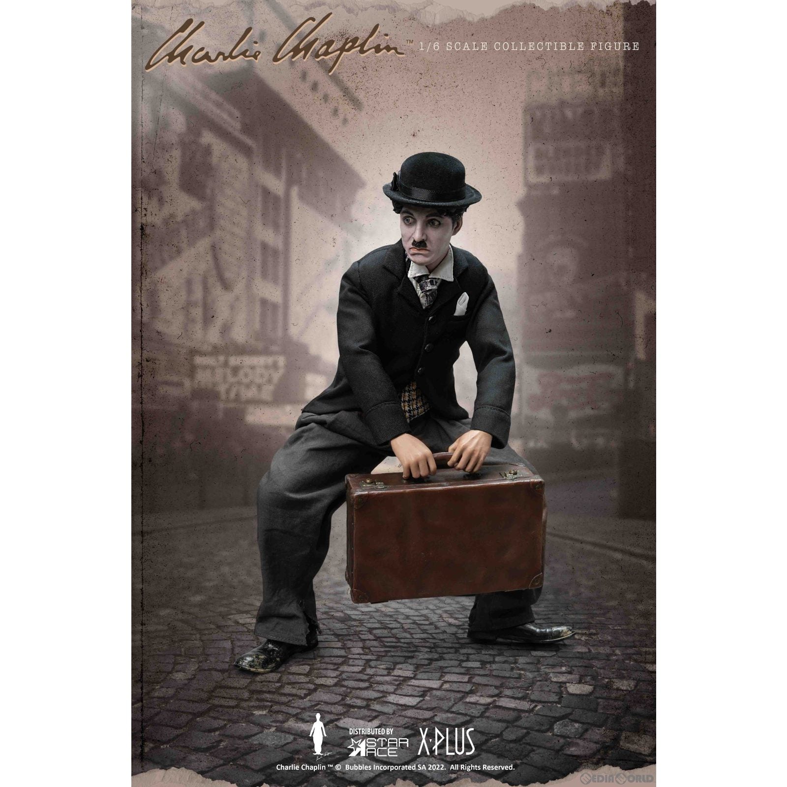 【中古即納】[FIG] チャーリー・チャップリン The Pawnshop(チャップリンの番頭) 1/6 コレクタブルアクションフィギュア 完成品 スターエーストイズ/エクスプラス(20230215)