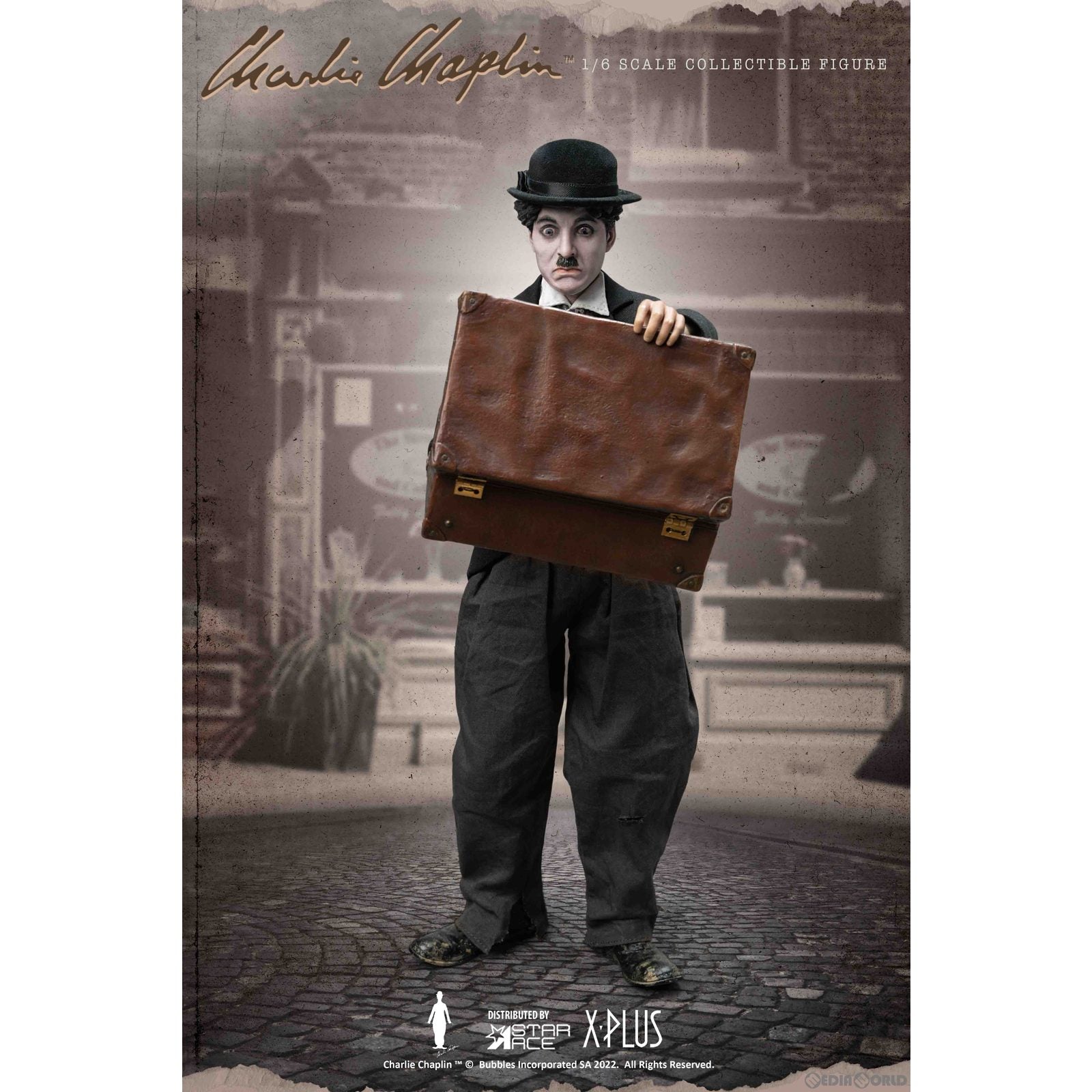 【中古即納】[FIG] チャーリー・チャップリン The Pawnshop(チャップリンの番頭) 1/6 コレクタブルアクションフィギュア 完成品 スターエーストイズ/エクスプラス(20230215)
