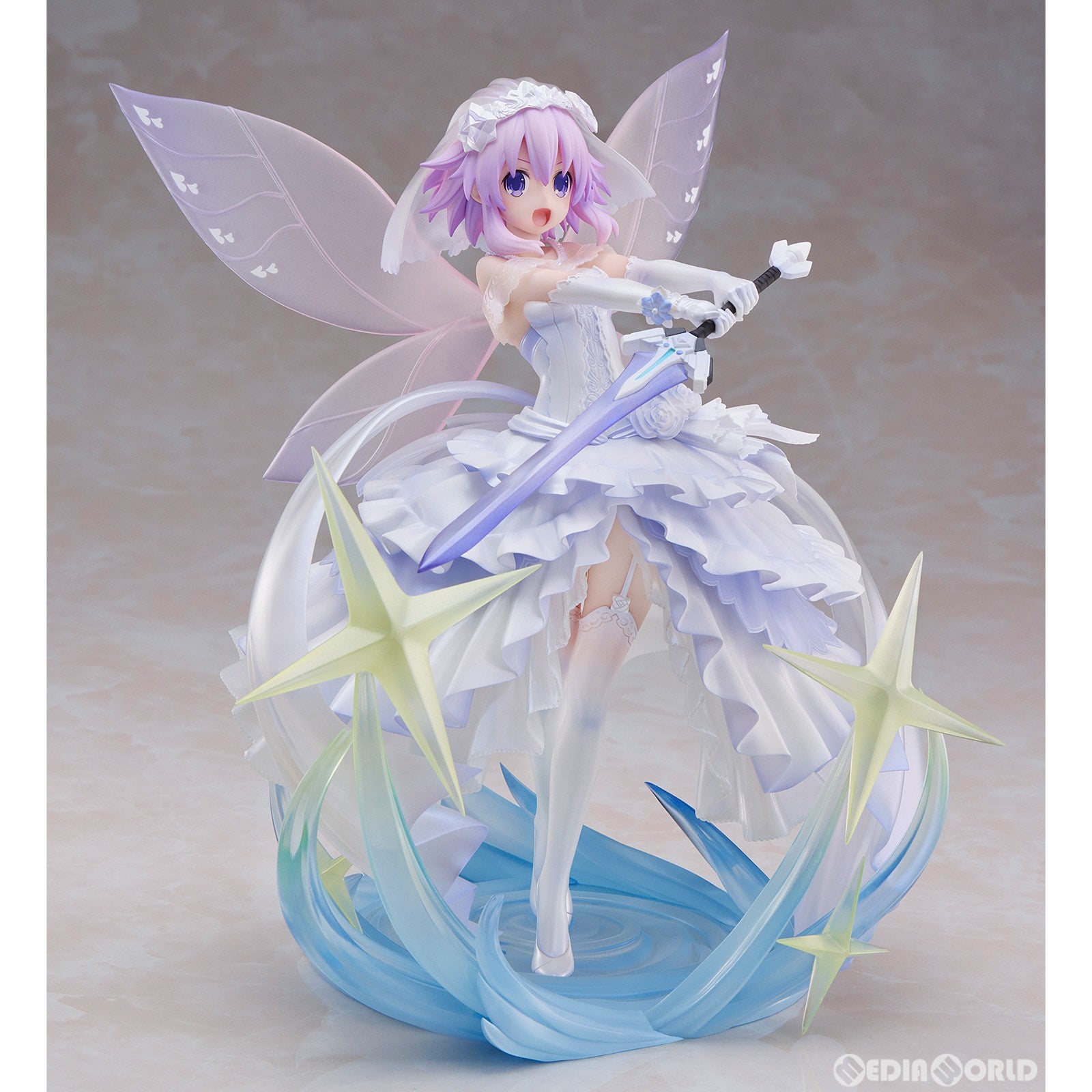 【新品】【お取り寄せ】[FIG] ネプテューヌ リトルパープルver. アニメ「超次元ゲイム ネプテューヌ」 1/7 完成品 フィギュア フロンティアワークス/ブロッコリー(20230430)