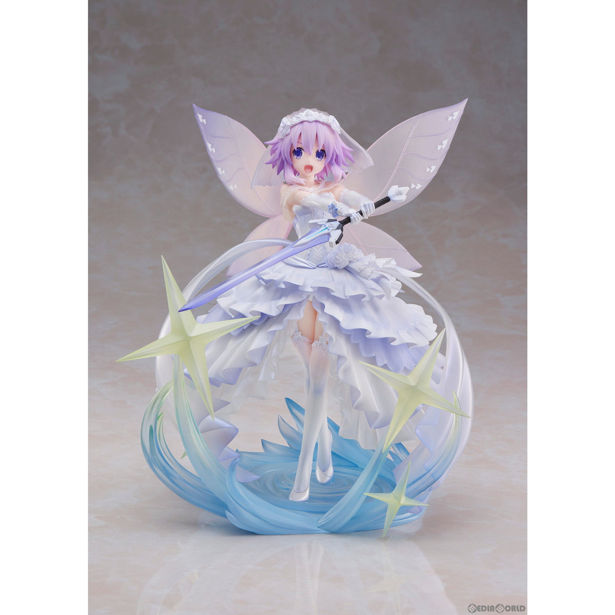 【中古即納】[FIG] ネプテューヌ リトルパープルver. アニメ「超次元ゲイム ネプテューヌ」 1/7 完成品 フィギュア フロンティアワークス/ブロッコリー(20230430)