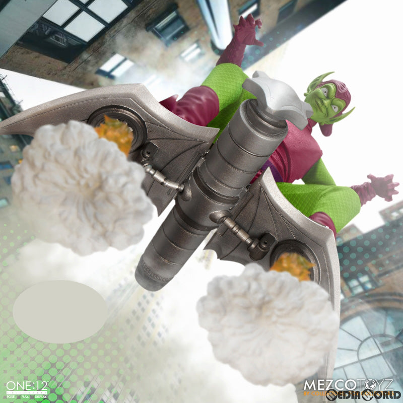 【新品即納】[FIG] ワン12コレクティブ グリーンゴブリン The Amazing Spider-Man(ジ・アメイジング・スパイダーマン) 1/12 アクションフィギュア DX エディション メズコトイズ(20240314)