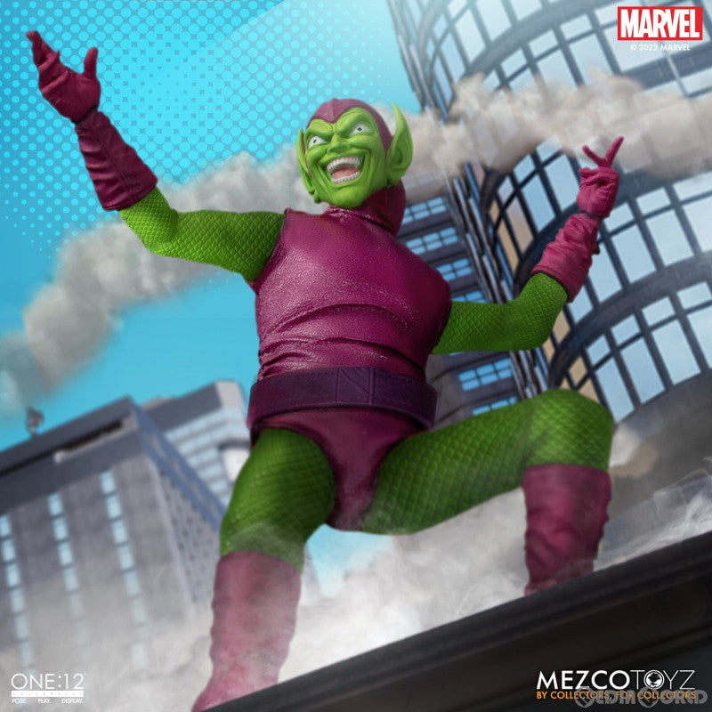 【中古即納】[FIG] ワン12コレクティブ グリーンゴブリン The Amazing Spider-Man(ジ・アメイジング・スパイダーマン) 1/12 アクションフィギュア DX エディション メズコトイズ(20240314)