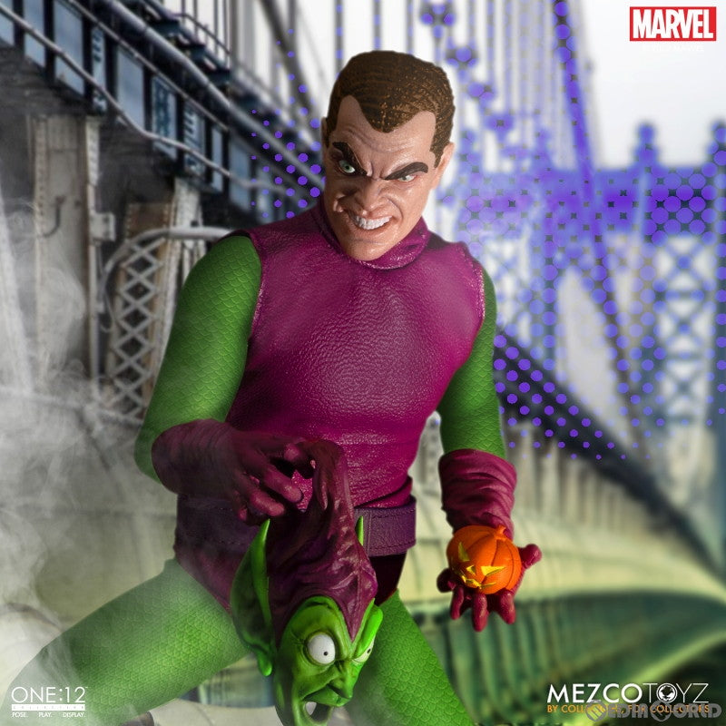 【新品即納】[FIG] ワン12コレクティブ グリーンゴブリン The Amazing Spider-Man(ジ・アメイジング・スパイダーマン) 1/12 アクションフィギュア DX エディション メズコトイズ(20240314)