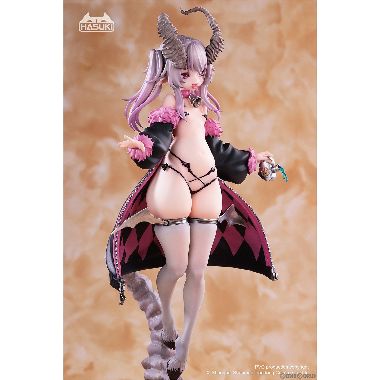 【中古即納】[FIG] めぇめぇ子 1/7 完成品 フィギュア(SP001) HASUKI(ハスキ)(20230311)