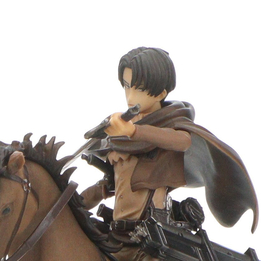 【中古即納】[FIG] ラストワン賞 リヴァイ 騎馬フィギュア リペイントver. 一番くじ 進撃の巨人～壁外調査女型捕縛作戦～ プライズ バンプレスト(20150531)