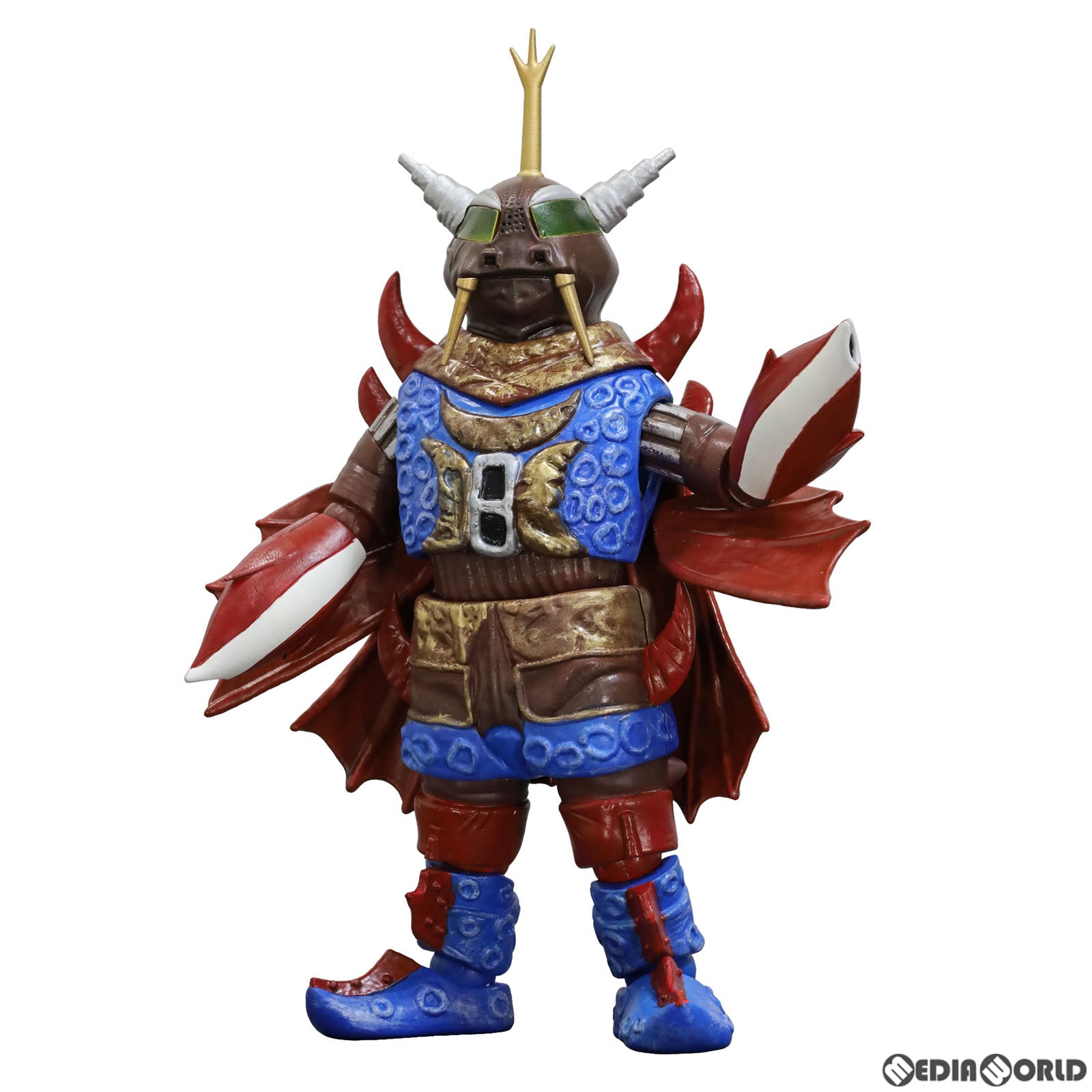 【新品即納】[FIG] MAF(モンスターアクションフィギュア) 円谷プロ編 バット星人 レッドマン版 完成品 可動フィギュア エヴォリューショントイ(EVOLUTION・TOY) (20240210)