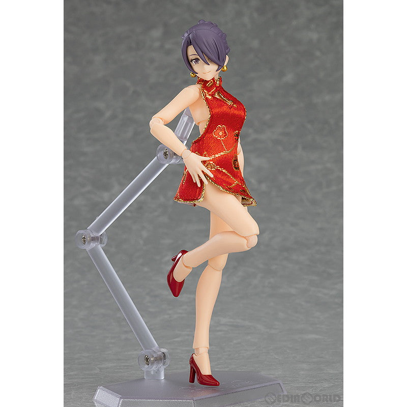 【中古即納】[FIG] figma(フィグマ) 569 女性body(ミカ) with ミニスカートチャイナワンピコーデ figma styles(フィグマ スタイルズ) 完成品 可動フィギュア マックスファクトリー(20230420)