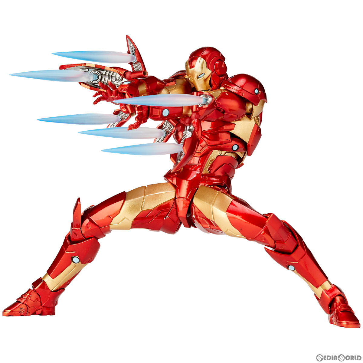 【中古即納】[FIG] (再販)アメイジングヤマグチ No.013 アイアンマン ブリーディングエッジアーマー アベンジャーズ 完成品 可動フィギュア 海洋堂(20221029)