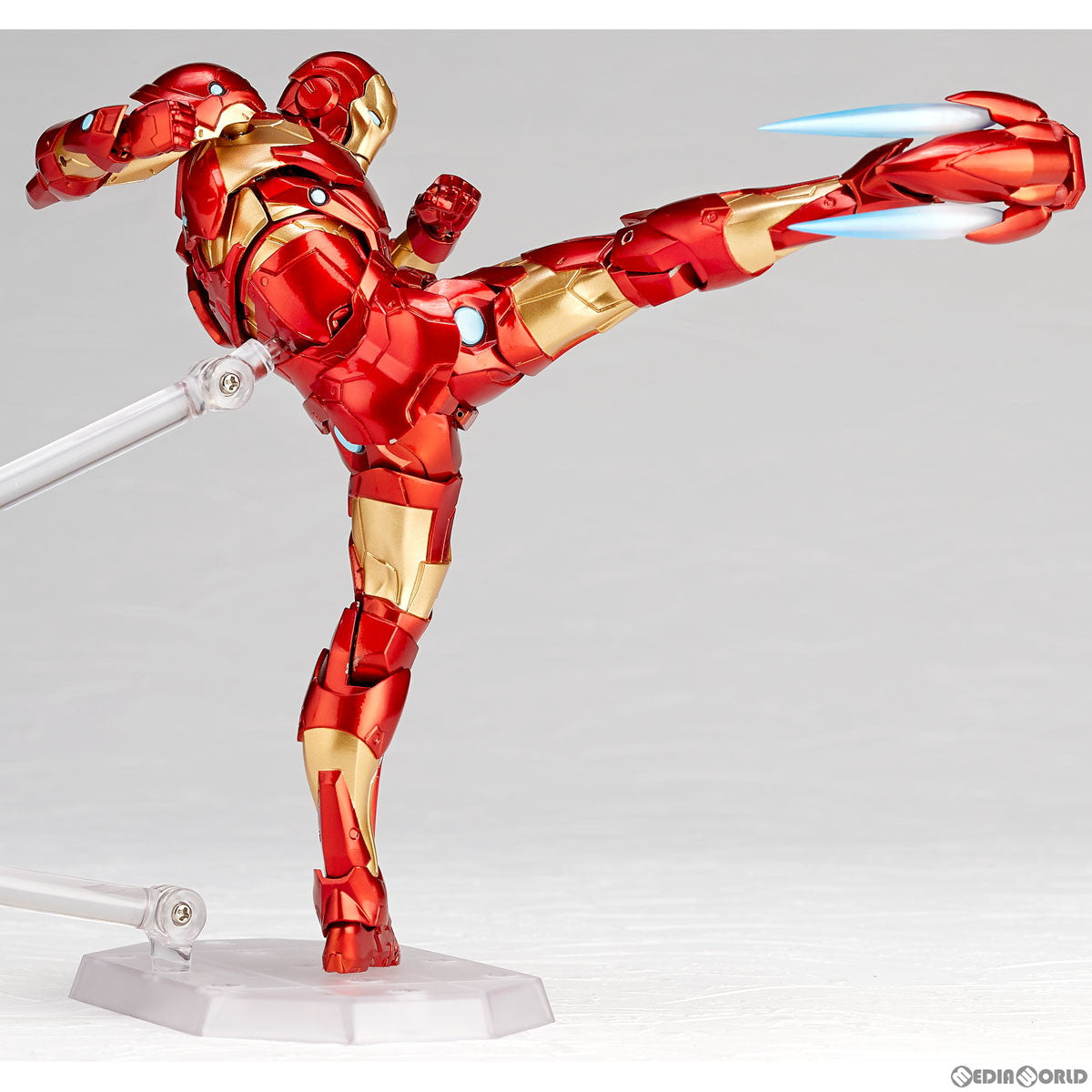 【中古即納】[FIG] (再販)アメイジングヤマグチ No.013 アイアンマン ブリーディングエッジアーマー アベンジャーズ 完成品 可動フィギュア 海洋堂(20221029)