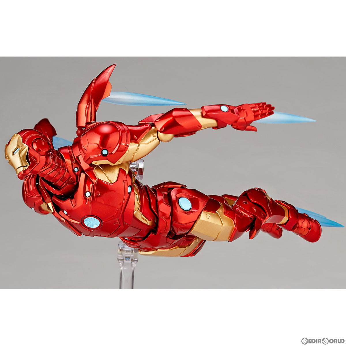 【中古即納】[FIG] (再販)アメイジングヤマグチ No.013 アイアンマン ブリーディングエッジアーマー アベンジャーズ 完成品 可動フィギュア 海洋堂(20221029)
