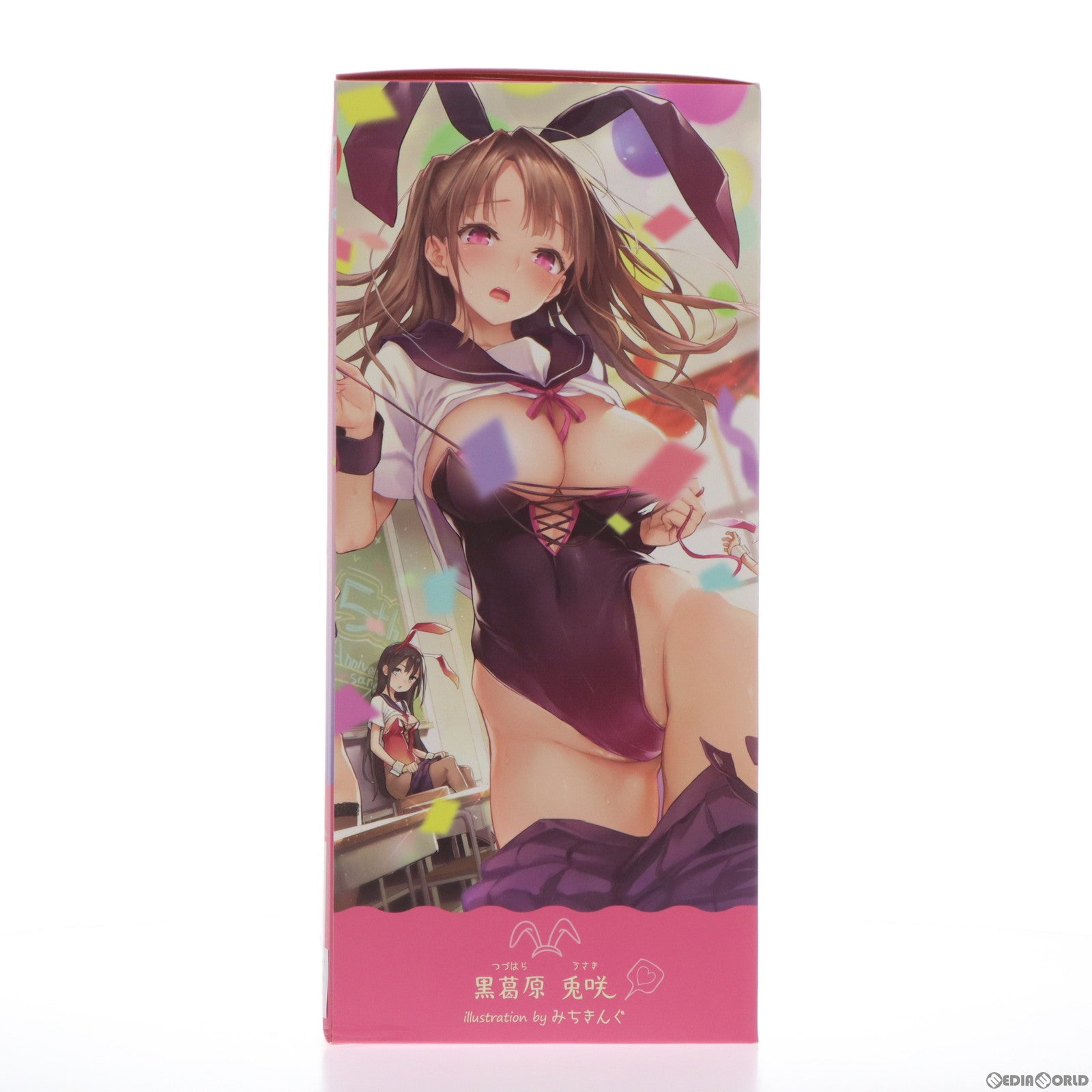 【中古即納】[FIG] ポストカード無し 黒葛原兎咲(つづはらうさき) illustration by みちきんぐ コミックグレープ Vol.61 1/6 完成品 フィギュア(AX-1115) SkyTube(スカイチューブ)(20230728)