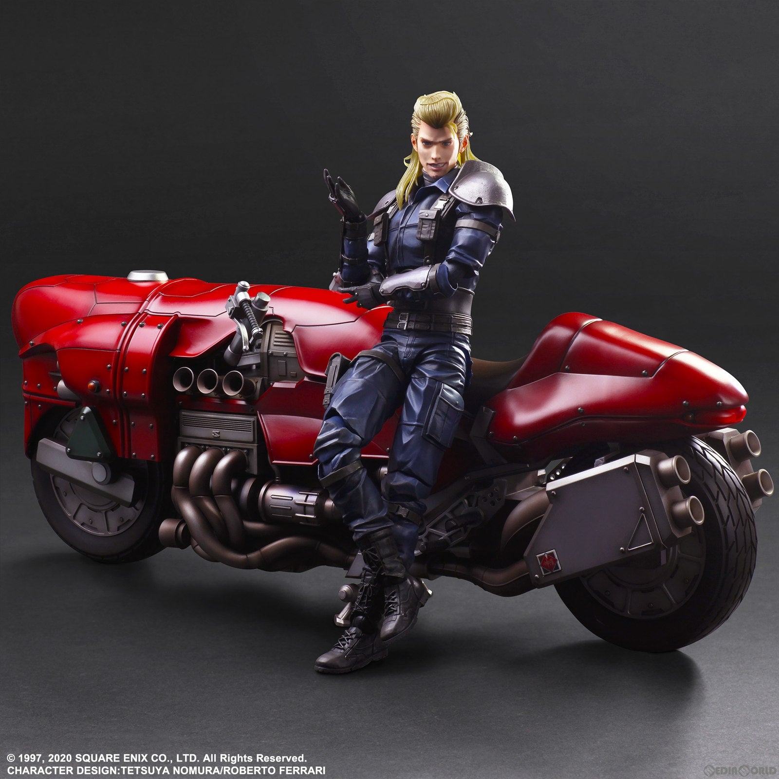 【中古即納】[FIG] PLAY ARTS改(プレイアーツ改) ローチェ&バイクSET FINAL FANTASY VII REMAKE(ファイナルファンタジー7 リメイク) 完成品 可動フィギュア スクウェア・エニックス(20240119)