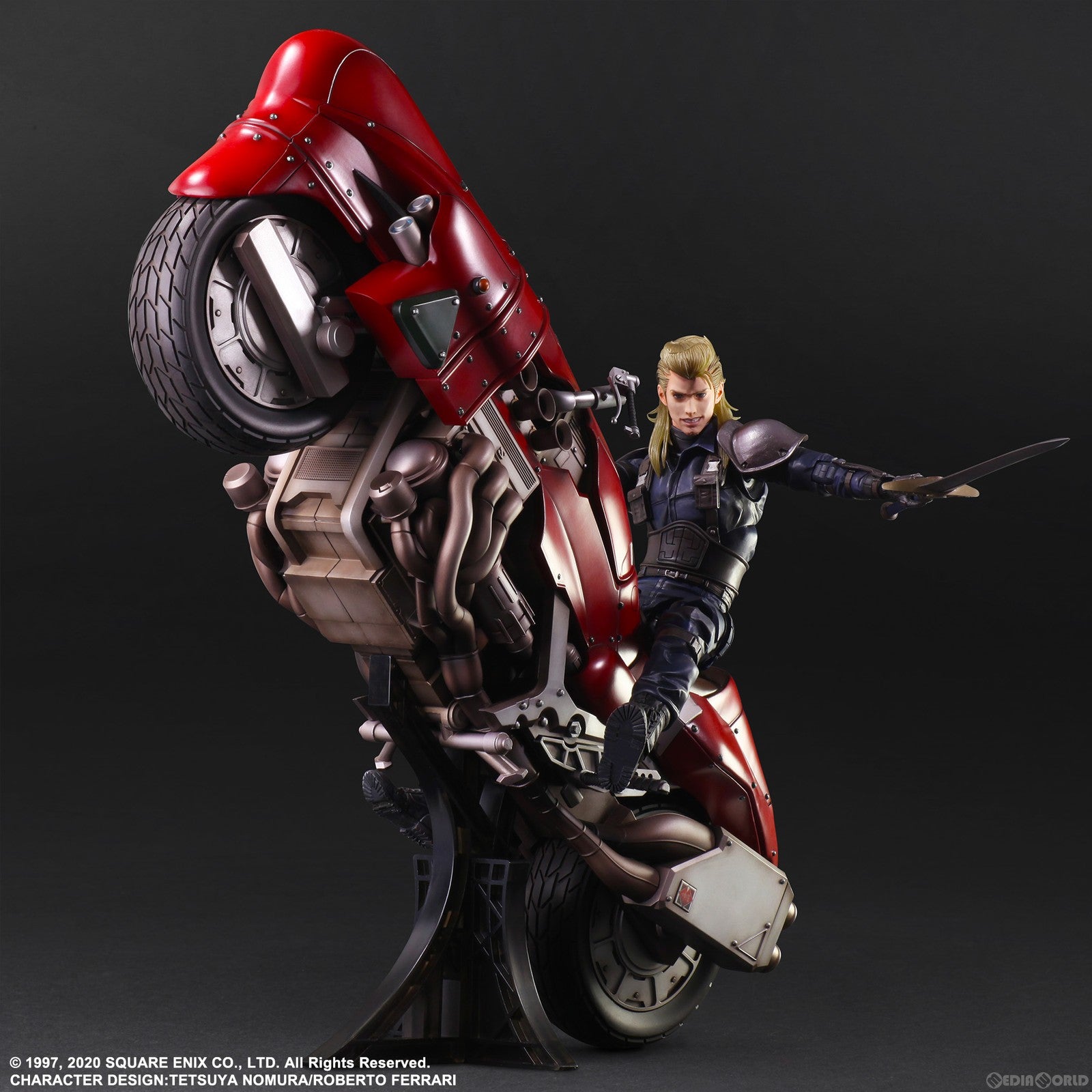 【中古即納】[FIG] PLAY ARTS改(プレイアーツ改) ローチェ&バイクSET FINAL FANTASY VII REMAKE(ファイナルファンタジー7 リメイク) 完成品 可動フィギュア スクウェア・エニックス(20240119)