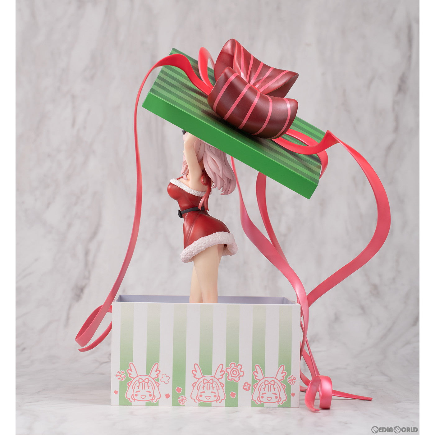 【新品即納】[FIG] 藤原千花(ふじわらちか) クリスマスプレゼントVer. かぐや様は告らせたい？〜天才たちの恋愛頭脳戦〜 1/7 完成品 フィギュア BeBOX(20230630)