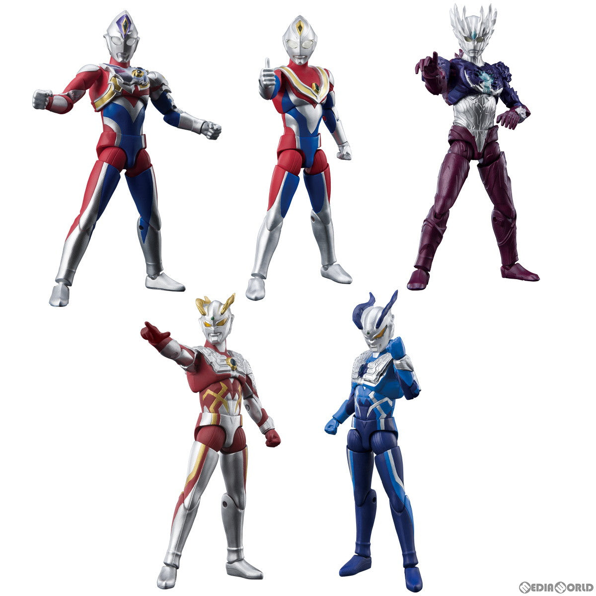 【中古即納】[FIG] (BOX)(食玩)超動αウルトラマン3 可動フィギュア(10個) バンダイ(20221024)