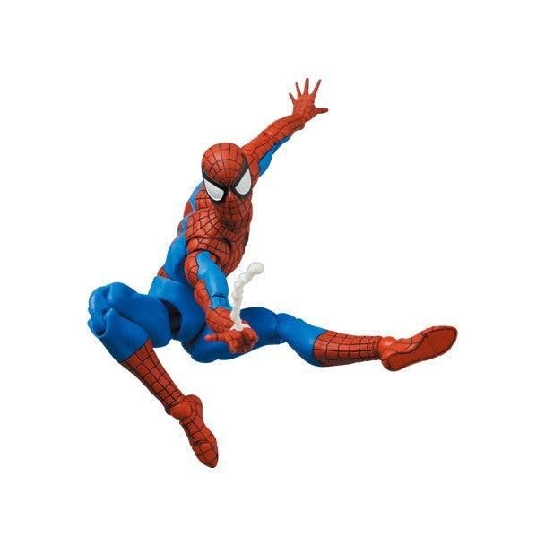 【新品】【お取り寄せ】[FIG] (再販) マフェックス No.185 MAFEX SPIDER-MAN(CLASSIC COSTUME Ver.)(スパイダーマン クラシック コスチュームver) The Amazing Spider-Man(ジ・アメイジング・スパイダーマン) 完成品 可動フィギュア メディコム・トイ(20260920)