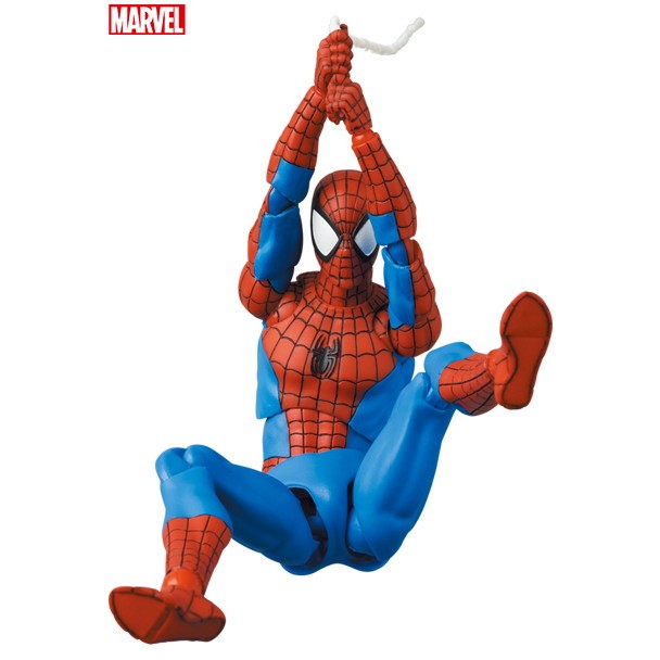 【予約安心出荷】[FIG] (再販) マフェックス No.185 MAFEX SPIDER-MAN(CLASSIC COSTUME Ver.)(スパイダーマン クラシック コスチュームver) The Amazing Spider-Man(ジ・アメイジング・スパイダーマン) 完成品 可動フィギュア メディコム・トイ(2026年9月)