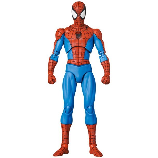 【新品】【お取り寄せ】[FIG] (再販) マフェックス No.185 MAFEX SPIDER-MAN(CLASSIC COSTUME Ver.)(スパイダーマン クラシック コスチュームver) The Amazing Spider-Man(ジ・アメイジング・スパイダーマン) 完成品 可動フィギュア メディコム・トイ(20260920)