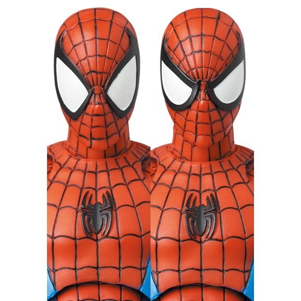 【新品】【お取り寄せ】[FIG] (再販) マフェックス No.185 MAFEX SPIDER-MAN(CLASSIC COSTUME Ver.)(スパイダーマン クラシック コスチュームver) The Amazing Spider-Man(ジ・アメイジング・スパイダーマン) 完成品 可動フィギュア メディコム・トイ(20260920)