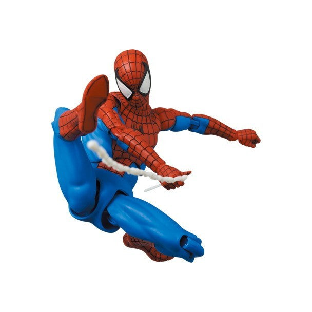 【新品】【お取り寄せ】[FIG] (再販) マフェックス No.185 MAFEX SPIDER-MAN(CLASSIC COSTUME Ver.)(スパイダーマン クラシック コスチュームver) The Amazing Spider-Man(ジ・アメイジング・スパイダーマン) 完成品 可動フィギュア メディコム・トイ(20260920)