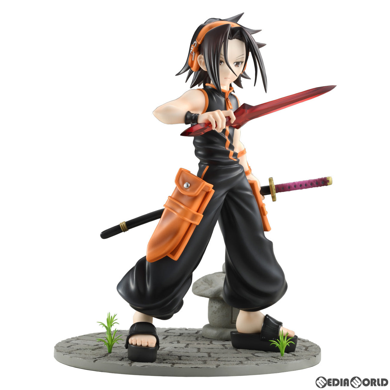 【中古即納】[FIG] 麻倉葉(あさくらよう) SHAMAN KING(シャーマンキング) 1/7 完成品 フィギュア(BF122) ベルファイン(20221026)