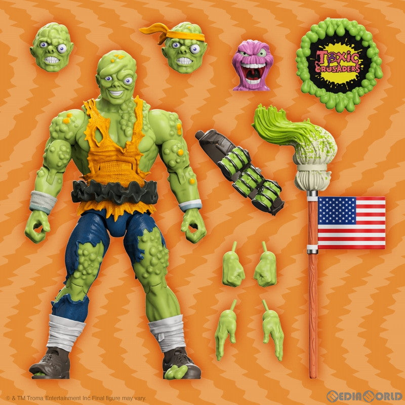 【新品即納】[FIG] トキシー 悪魔の毒々モンスター 毒々あにめいしょん アルティメイト 7インチ アクションフィギュア スーパー7(20230806)